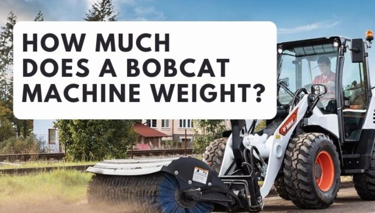 how much does a bobcat front loader weight