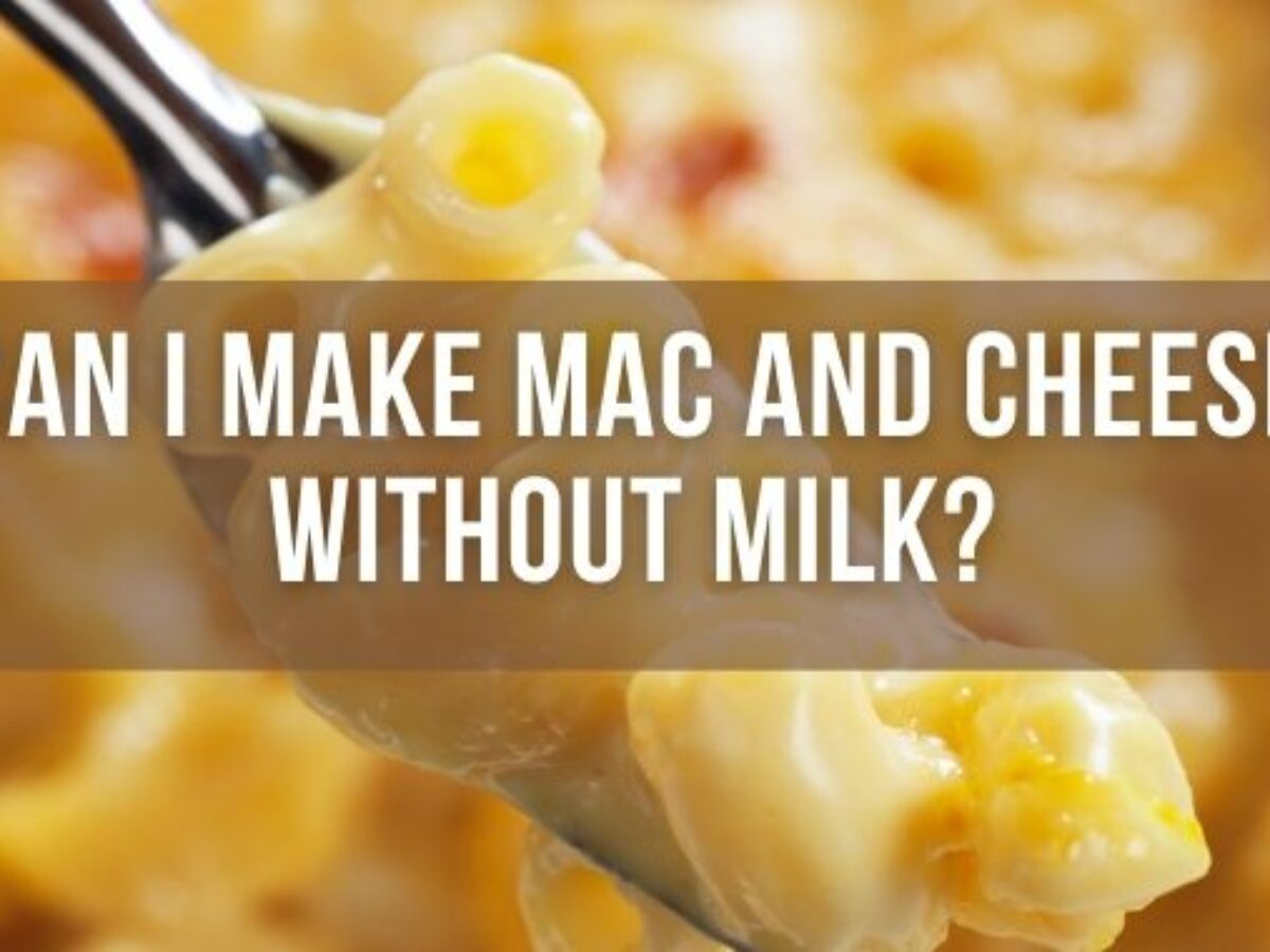 how to make a cheese sauce without milk