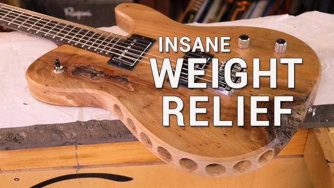 Weight of a Guitar Body Impacts Sustain and Resonance